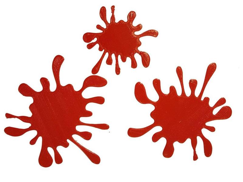 Halloween Blood Splat Ninjaflex