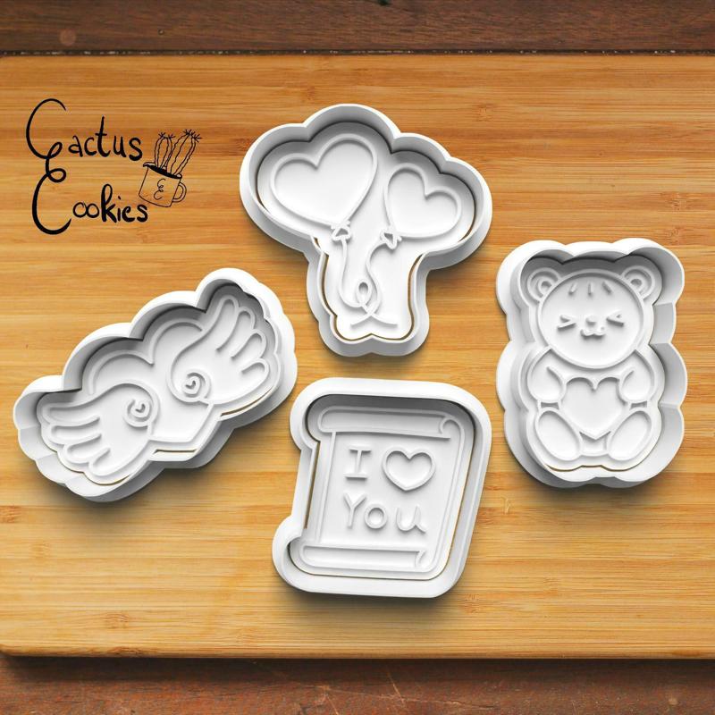 Valentine Cookie Cutter set 0522