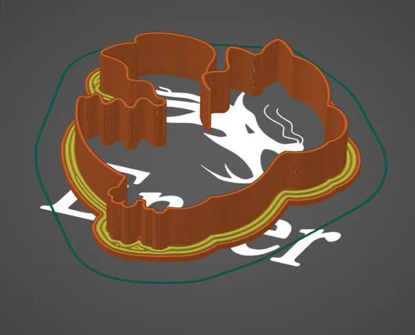 Cookie Cutter: dragon