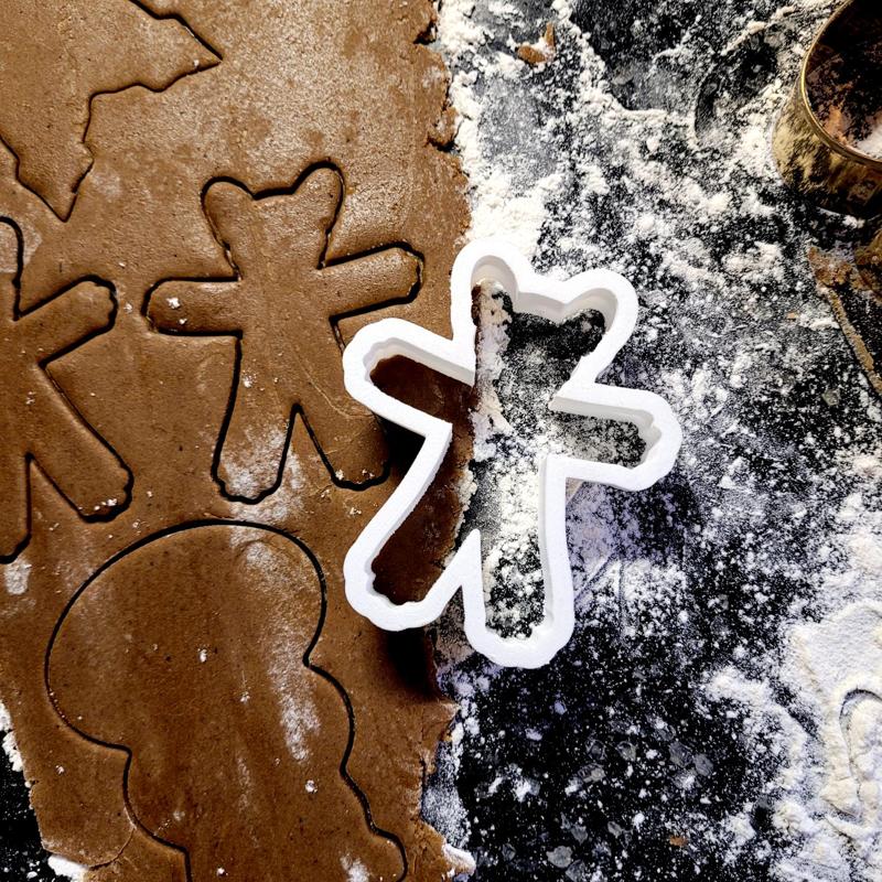 Gingerbread French Bulldog Cookie Cutter