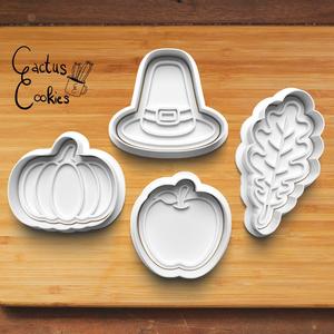 Thanksgiving Cookie Cutter set 0735