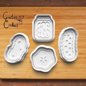 Pickles Cookie Cutter set 0759