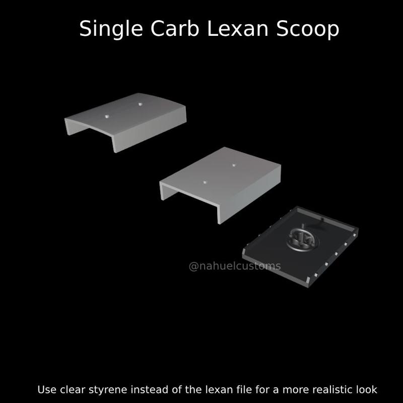 Single Carb Lexan Scoop