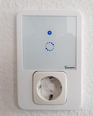 Sonoff Touch meets Busch Jaeger Reflex