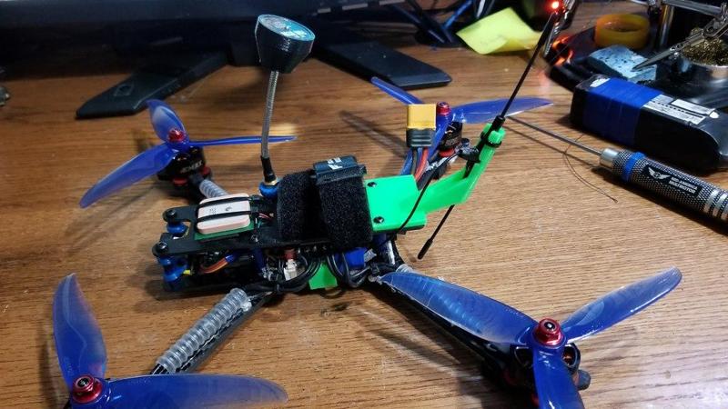 Immortal T antenna mount for Hyperlite flowride