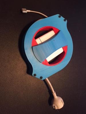 Magsafe 60W cable winder Remix (screwed version)