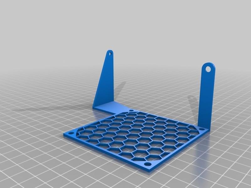 Anet A8 PSU Fan Support with Grill 80mm