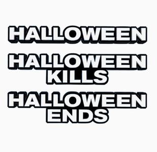 3x HALLOWEEN (BLUMHOUSE TRILOGY) Logo Display by MANIACMANCAVE3D