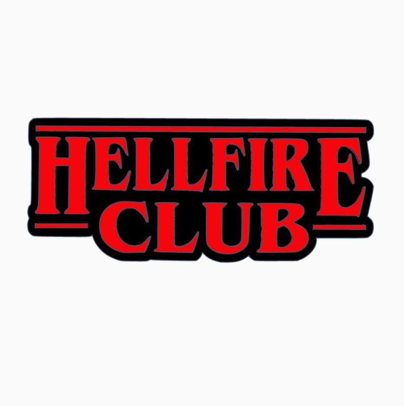 HELLFIRE CLUB (STRANGER THINGS) V2 Logo Display by MANIACMANCAVE3D