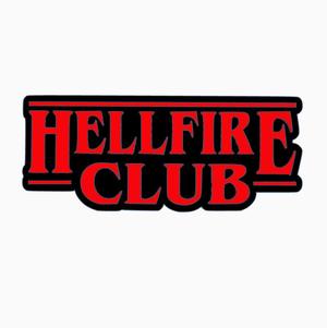 HELLFIRE CLUB (STRANGER THINGS) V2 Logo Display by MANIACMANCAVE3D