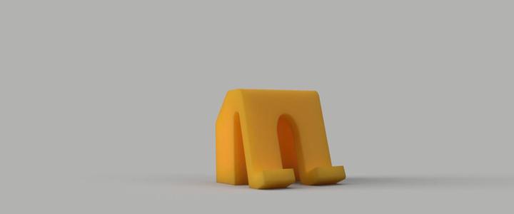 Phone holder with storage