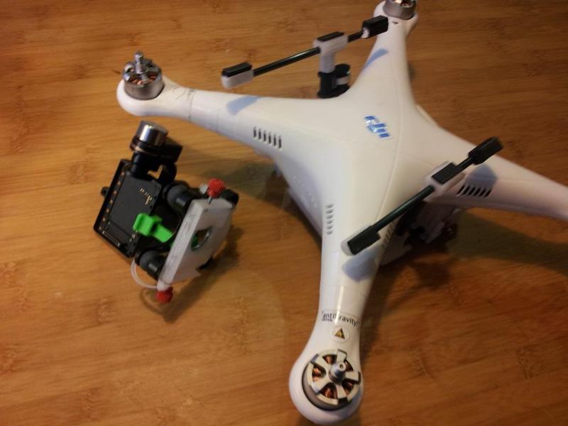 Phantom 2 Foldable Landing Gear 