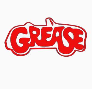 GREASE Logo Display by MANIACMANCAVE3D