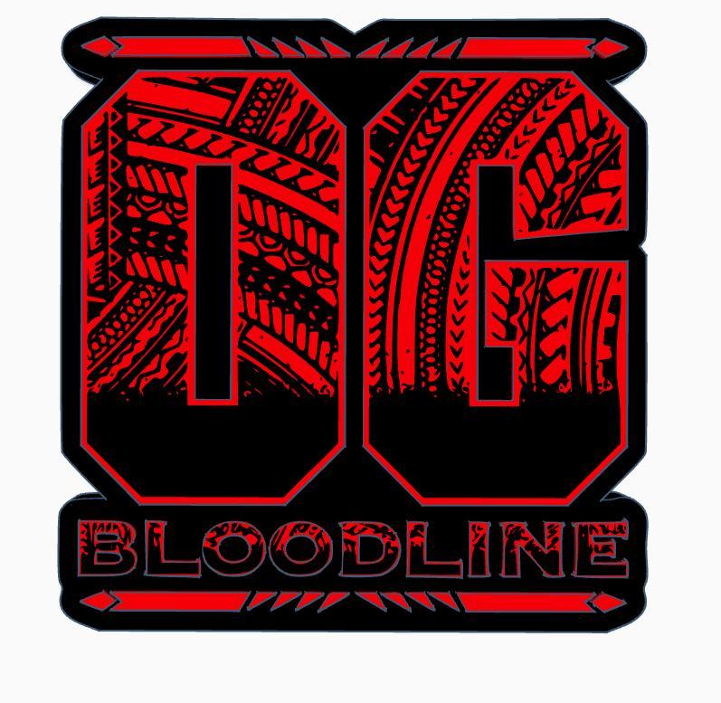 OG BLOODLINE (WWE) Logo Display by MANIACMANCAVE3D