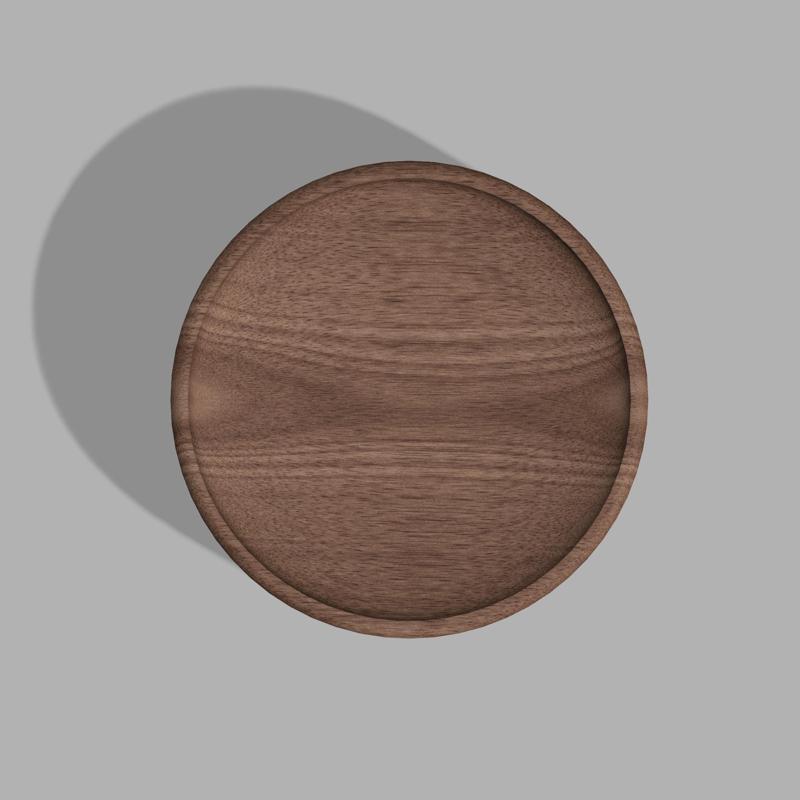 Round plate