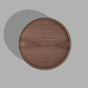 Round plate