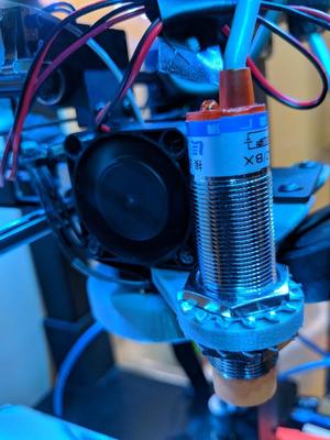 Z-probe bracket for Duplicator i3 Plus with Diiicooler