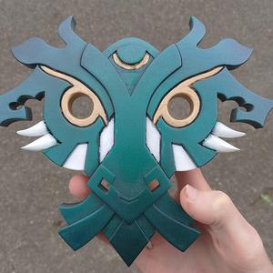 Zelda Tears of the Kingdom: Zonai Mask / Maske der Sonau Frostbite Dress / Kleid
