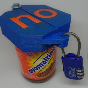 Ovomaltine Jar Cap Lock