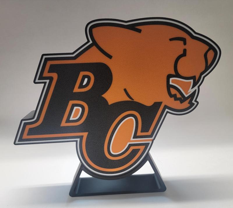 CFL BC Lions USB LED Lightbox 