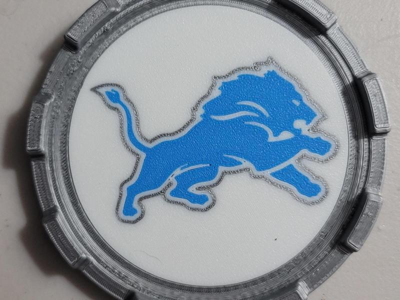COASTER MASTER INSERT - DETROIT LIONS