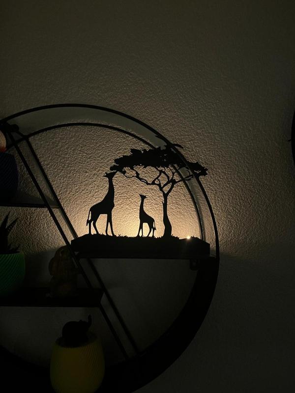 Safari Candle Stand