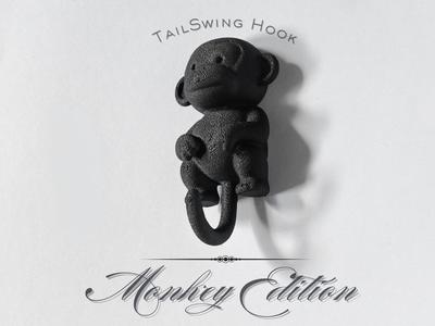 TailSwing Hook – Minimalist Monkey Edition