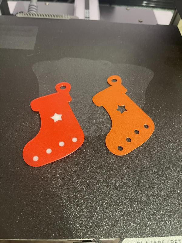 XMAS ornament - Stocking - Multicolor/Singlecolor