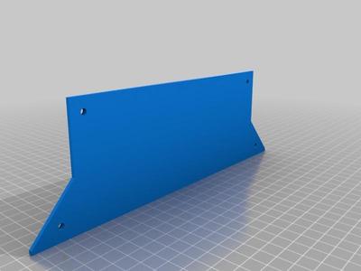 82-92 camaro blank ashtray plate