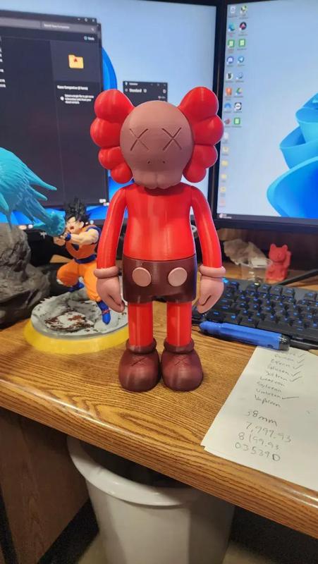 Kaws Companion Multipart 24 inch and 12 inch
