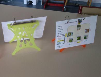 Menu holder / Menu station