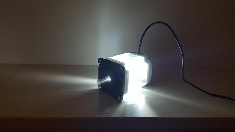 Nema 23 Stepper Motor Lamp