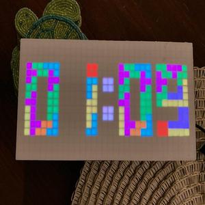 LED Matrix Diffuser Grid (Parts)