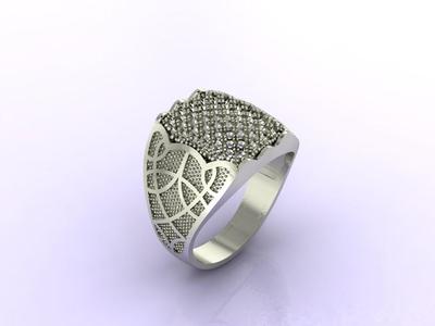 Gents Ring - Mens Ring STL READY FILES  Jewelry Rings For Men