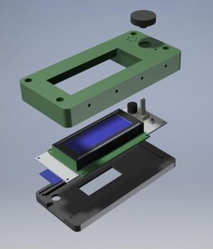 LCD Case for Reprapdiscount 2004 Ramps Display