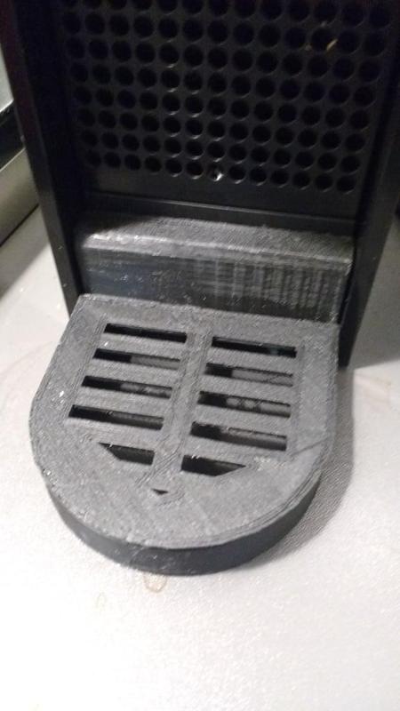 Nespresso Krups lowered drip tray