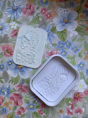 Bride embosser, cookie biscuit stamp, cake decorating, fondant icing.