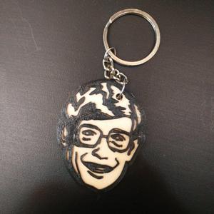 Stephen hawking keychain