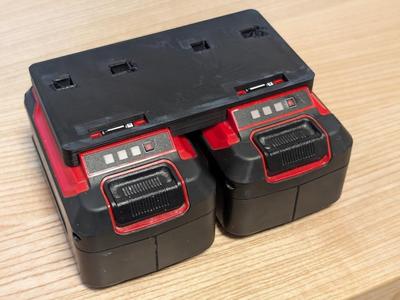 Adapter Einhell Power X-Change  - Double contact plate