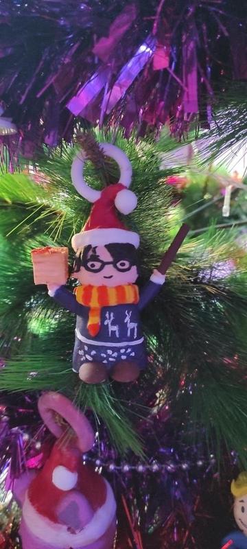 harry potter christmas tree ornament adorno navidad