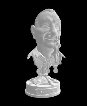 Haunted Mansion Parlor Brother Roland's Bust