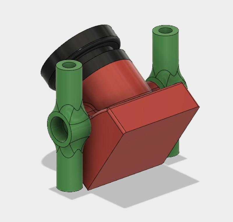 M3 25mm tall micro FPV camera mount (standoffs)
