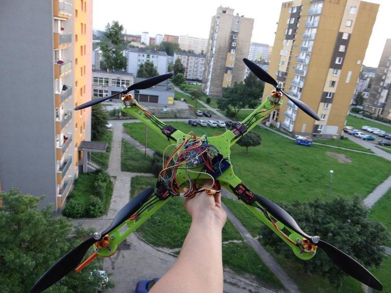 Drone/Quadcopter frame - Arduino drone - Ludwik Drone