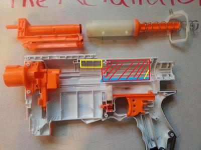 Nerf Recon and Retaliator EXPT Supports