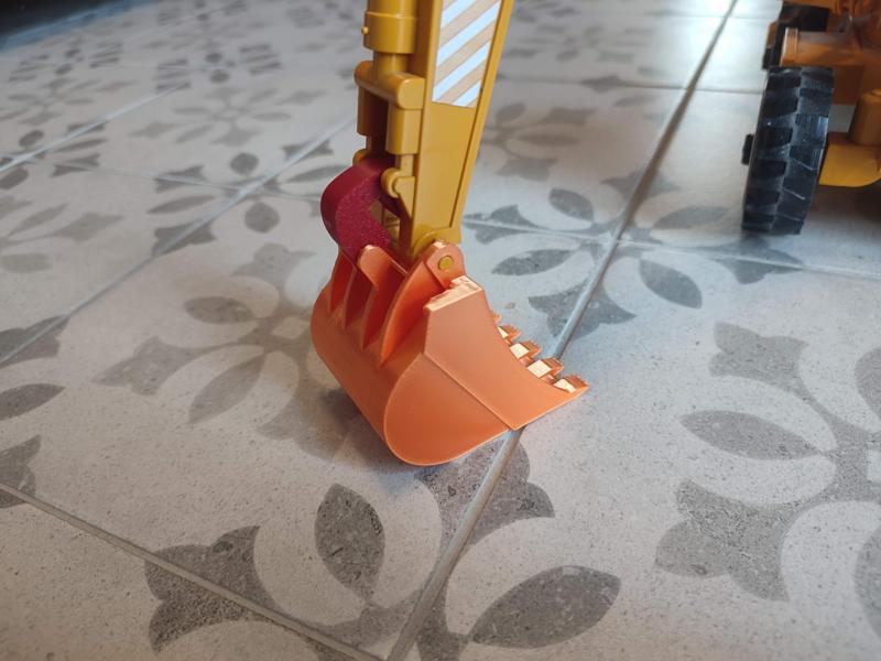 Shovel bucket / crane Bruder Liebherr 912