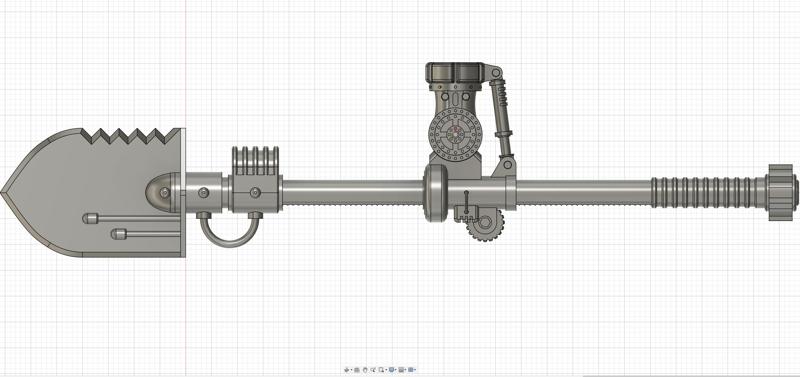 Questing Knight Shovel Arm