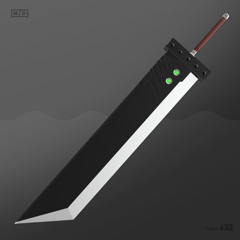 Buster Sword | STL File for 3D printing | Final Fantasy VII Remake / Rebirth