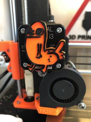 Extruder rotation vizualizer - Dickbutt