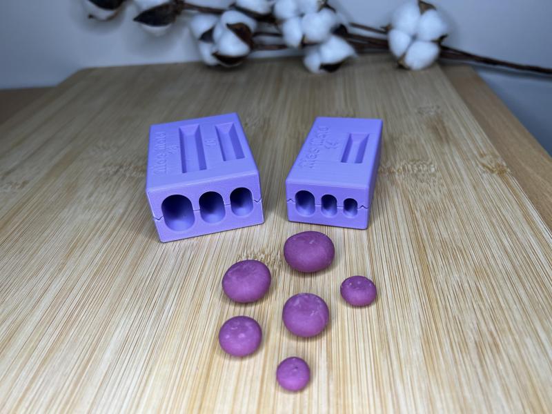 Rondelle bead roller for polymer clay 10,12,14,16,18,20mm, Hand Roller, Clay Tool, Earring Jewellery Making, do it yourself, air dry clay