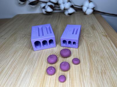 Rondelle bead roller for polymer clay 10,12,14,16,18,20mm, Hand Roller, Clay Tool, Earring Jewellery Making, do it yourself, air dry clay